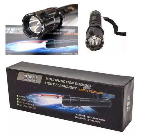 LINTERNA TASER TACTICA MILITAR