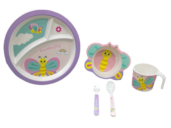 SET DE LOZA PARA NIÑOS 🦁🍽️🎈