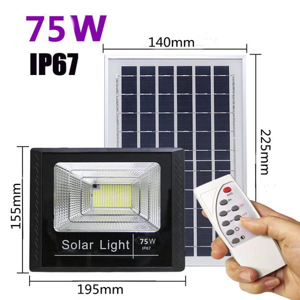 LAMPARA SOLAR 75W
