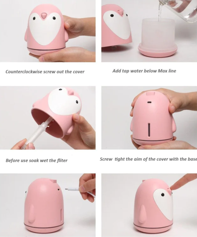 HUMIDIFICADOR PINGÜINO