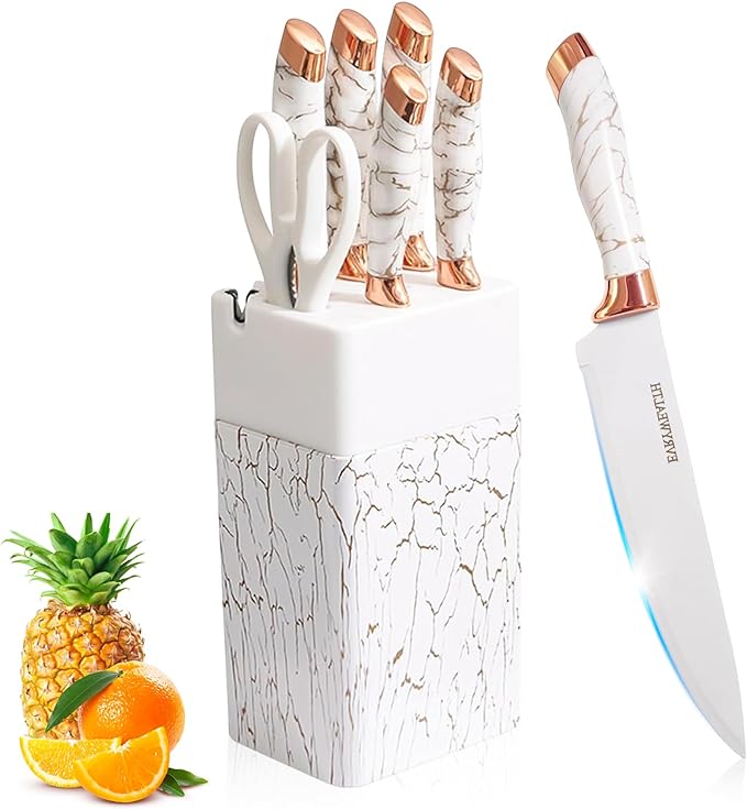 SET CUCHILLOS CERÁMICA 7 PCS