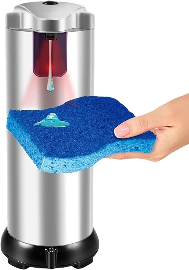 DISPENSADOR DE JABON CON SENSOR INFRARROJO