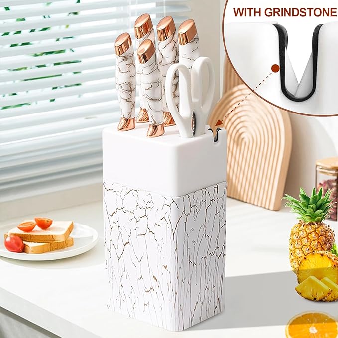 SET CUCHILLOS CERÁMICA 7 PCS