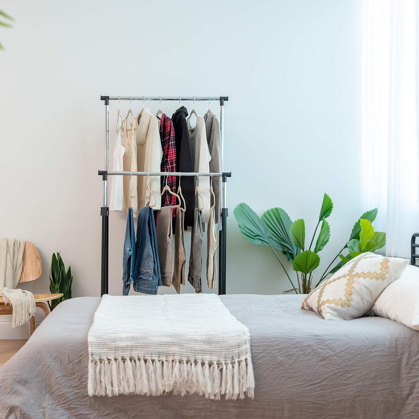 TENDEDERO DE ROPA DOBLE METALICO 8008