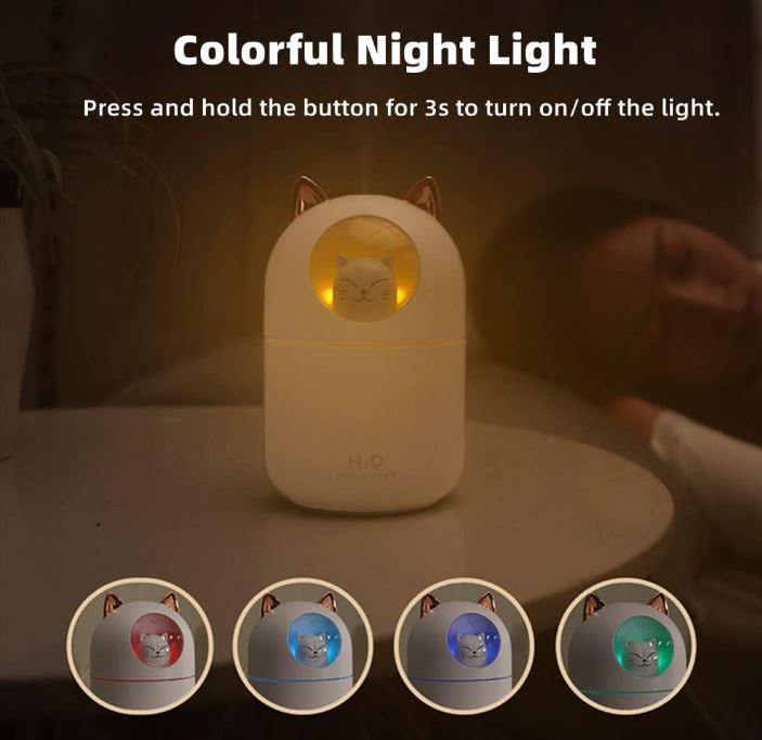 HUMIDIFICADOR GATO INSIDE OREJAS