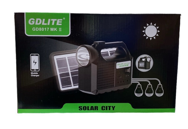 KIT LAMPARA SOLAR