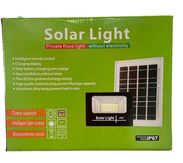 LAMPARA SOLAR 100W-M