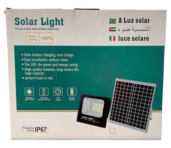 LAMPARA SOLAR 100W-P