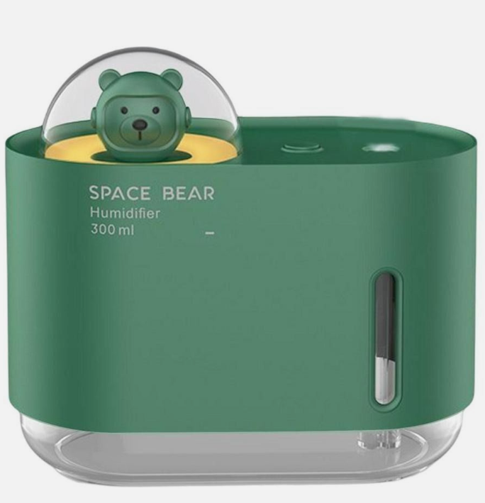 HUMIDIFICADOR SPACE BEAR CON LÁMPARA NOCTURNA LED MINI ULTRASÓNICO
